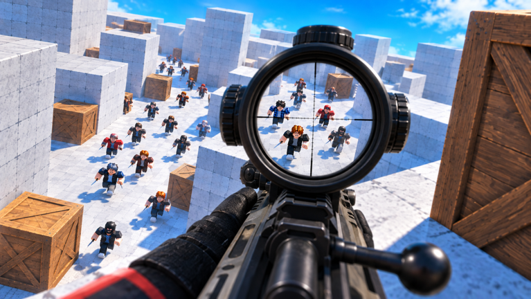 Official cover art for Sniper VS 99 Players